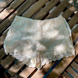 Great Fit Lace High Waisted Go Go Shorts